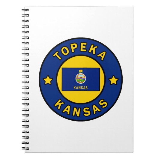 Topeka Kansas Notizblock (Vorderseite)