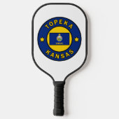 Topeka Kansas Pickleball Schläger (Rückseite)