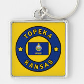 Topeka Kansas Schlüsselanhänger (Vorne)