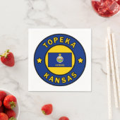Topeka Kansas Serviette (Beispiel)