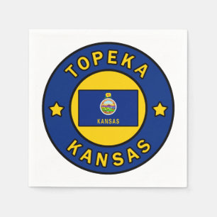 Topeka Kansas Serviette
