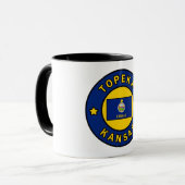 Topeka Kansas Tasse (Vorderseite Links)