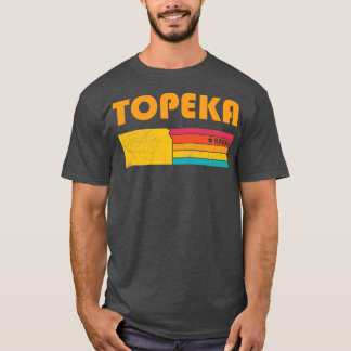 Topeka Kansas Vintag Distressed Souvenir T-Shirt