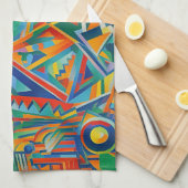 Topeka Kunstgilde Abstract Geschirrtuch (Viertel Falte)