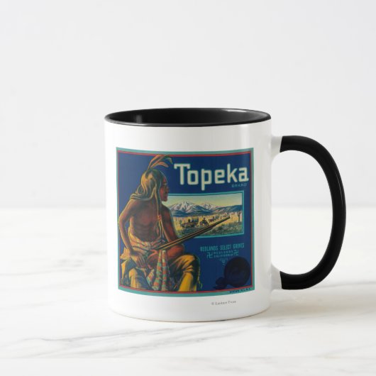 Topeka-Markenbezeichnung Citrus Crate Tasse (Rechts)