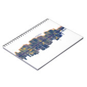 Topeka Skyline Notizblock (Linke Seite)