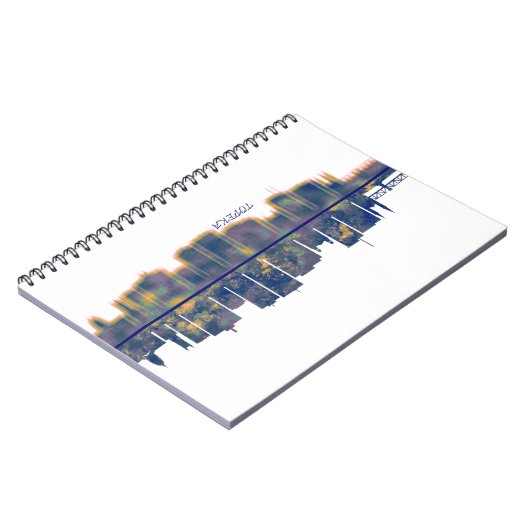 Topeka Skyline Notizblock (Linke Seite)