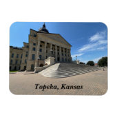 Topeka Staat Hauptstadt Magnet (Horizontal)