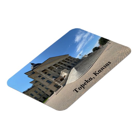 Topeka Staat Hauptstadt Magnet (Linke Seite)