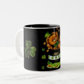 Topf des Bären Zweifarbige Tasse (Vorderseite Links)