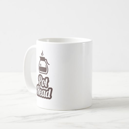 Topf-Hauptkaffee-Tasse Kaffeetasse (Vorderseite Links)