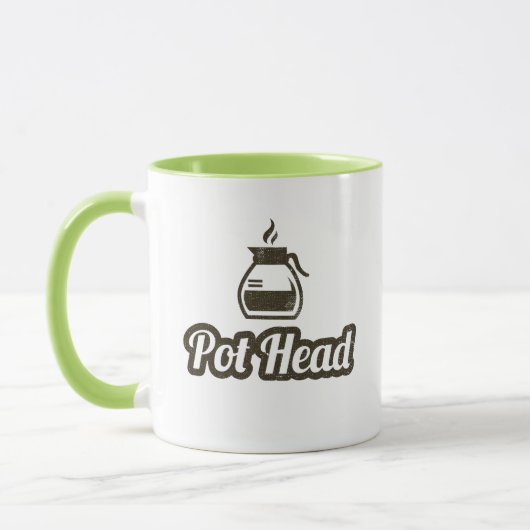 Topf-Hauptkaffee-Tasse Tasse (Links)