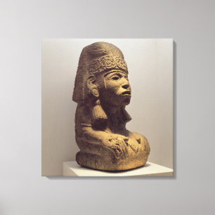 Topf in Form einer Knienzahl, 800-1200 Leinwanddruck