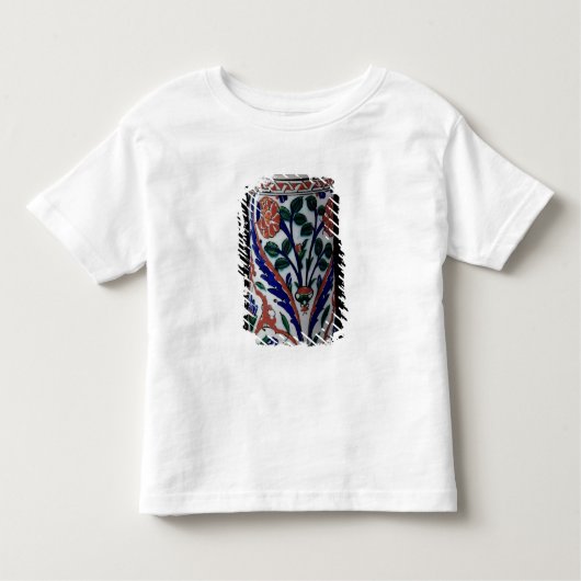 Topf mit einer Blumendekoration, Iznik Kleinkind T-shirt (Vorderseite)