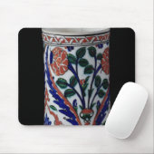 Topf mit einer Blumendekoration, Iznik Mousepad (Mit Mouse)