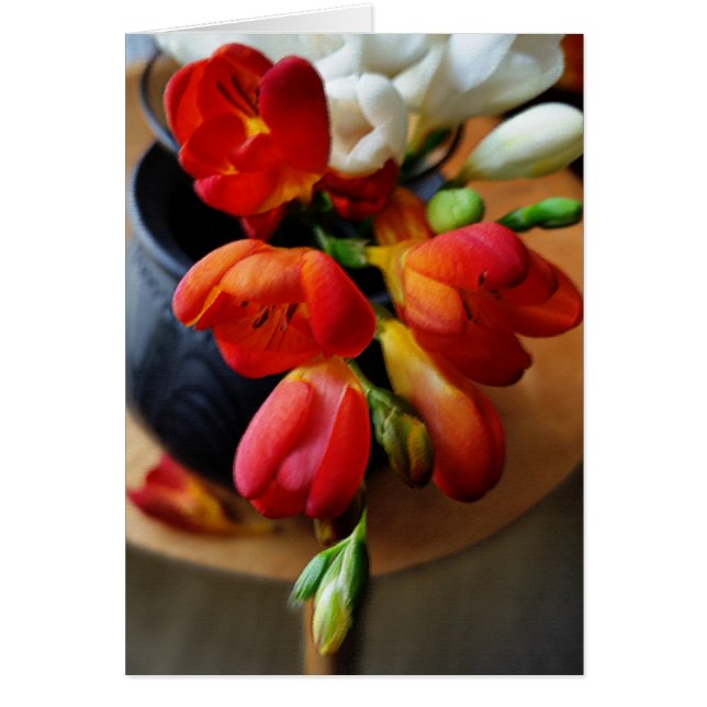 Topf mit Freesias (Vorne)