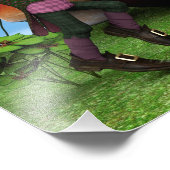 Topf mit Gold Fotodruck (Ecke)