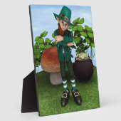 Topf mit Gold Fotoplatte (Seite)