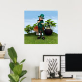 Topf mit Gold Poster (Heimbüro)
