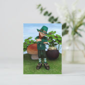 Topf mit Gold Postkarte (Stehend Vorderseite)