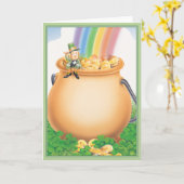 Topf O Gold© Karte (Gelbe Blume)