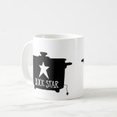 Topf-Stern-Kaffee-Tasse Kaffeetasse (Vorderseite Links)