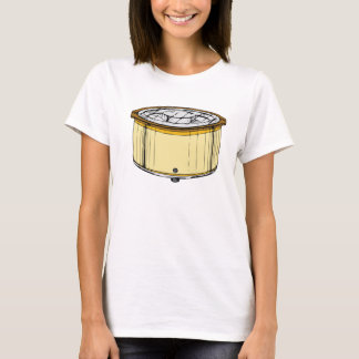 Topf-Topf-Mädchen T-Shirt