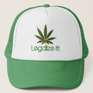 Topfblatt, legalisieren es! truckerkappe