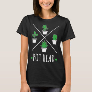 Töpfchen Garten Gärtnerei Gärtner Pflanze T-Shirt