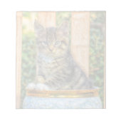 Töpfe der Babykätzchen Notizblock (Vorderseite)