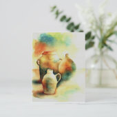 Töpfe Postkarte (Stehend Vorderseite)