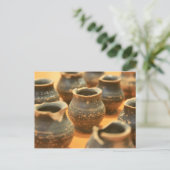 Töpfe Postkarte (Stehend Vorderseite)