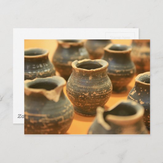 Töpfe Postkarte (Vorne/Hinten)