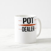 Töpfer - Keramik Kaffeetasse (VorderseiteRechts)