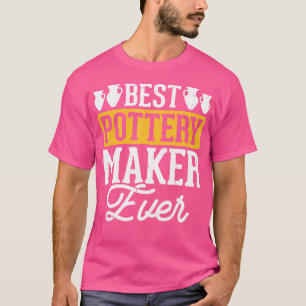 Töpfer Keramik Künstler Keramiklehrer Bildhauer T-Shirt