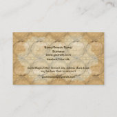 Töpfer-Wespe Visitenkarte (Rückseite)