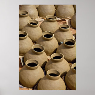 Töpferdorf, Aschanti-Region, Ghana Poster