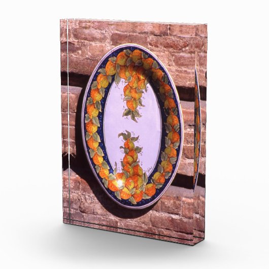 Töpferei, die Dish Poster Plaque serviert Fotoblock (Rechts)