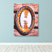 Töpferei, die Dish Poster Plaque serviert Leinwanddruck (Insitu (Holzboden))