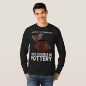 Töpferei für Männer Keramik Pot T-Shirt (Vorne ganz)