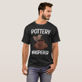 Töpferei für Männer Keramik Pot T-Shirt (Vorne ganz)
