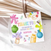 Töpferei Geburtstagsparty Square Geschenkanhänger