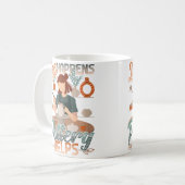 Töpferei hilft beim Leben Ton Keramik Töpferei Kaffeetasse (Vorderseite Links)