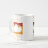 Töpferei hilft im Leben Kaffeetasse (Vorderseite Links)