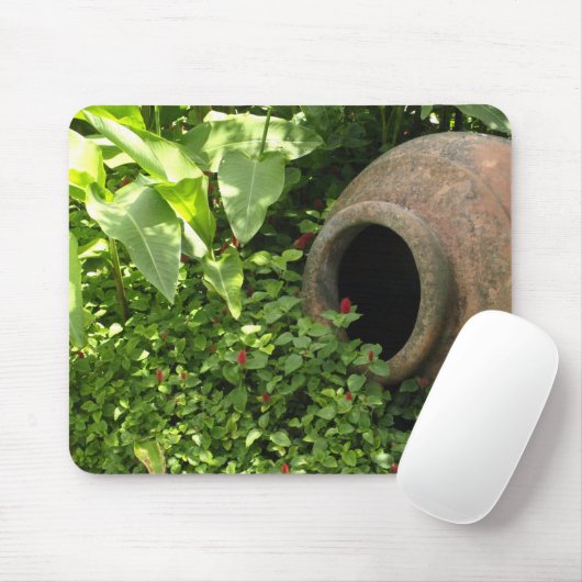 Töpferei im Gartenmousepad Mousepad (Mit Mouse)