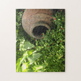Töpferei im Gartenpuzzle Puzzle