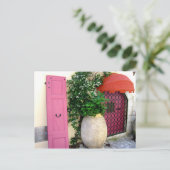 Töpferei in La Turbie Postkarte (Stehend Vorderseite)