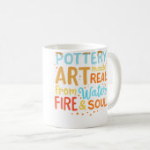 Töpferei Kaffeetasse (VorderseiteRechts)