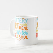 Töpferei Kaffeetasse (Vorderseite Links)