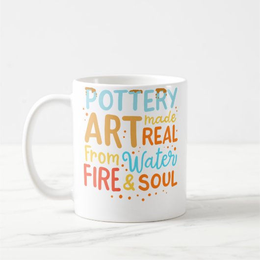 Töpferei Kaffeetasse (Links)